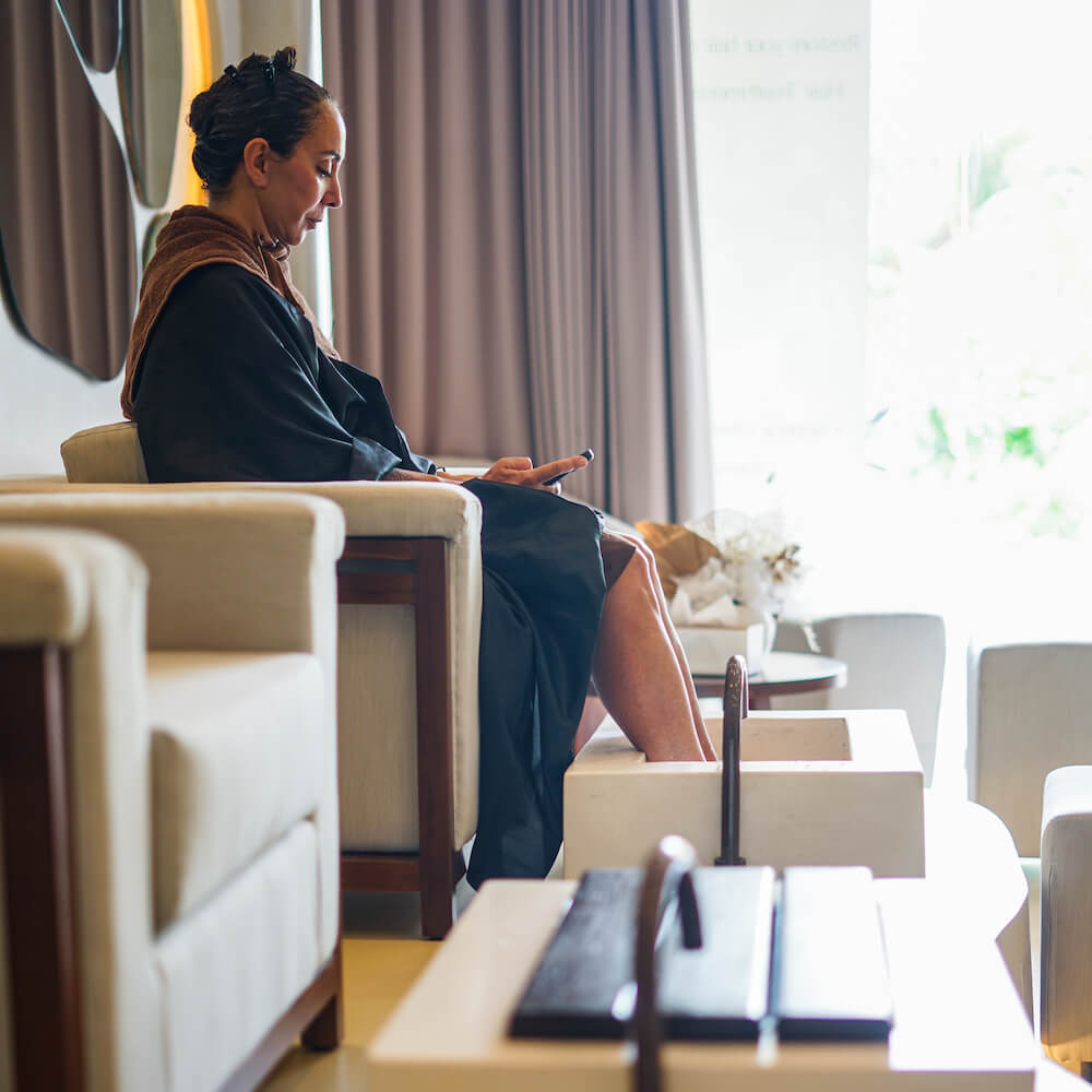 Luxury Foot Treatment Bali with paraffin wax and deep hydration ritual