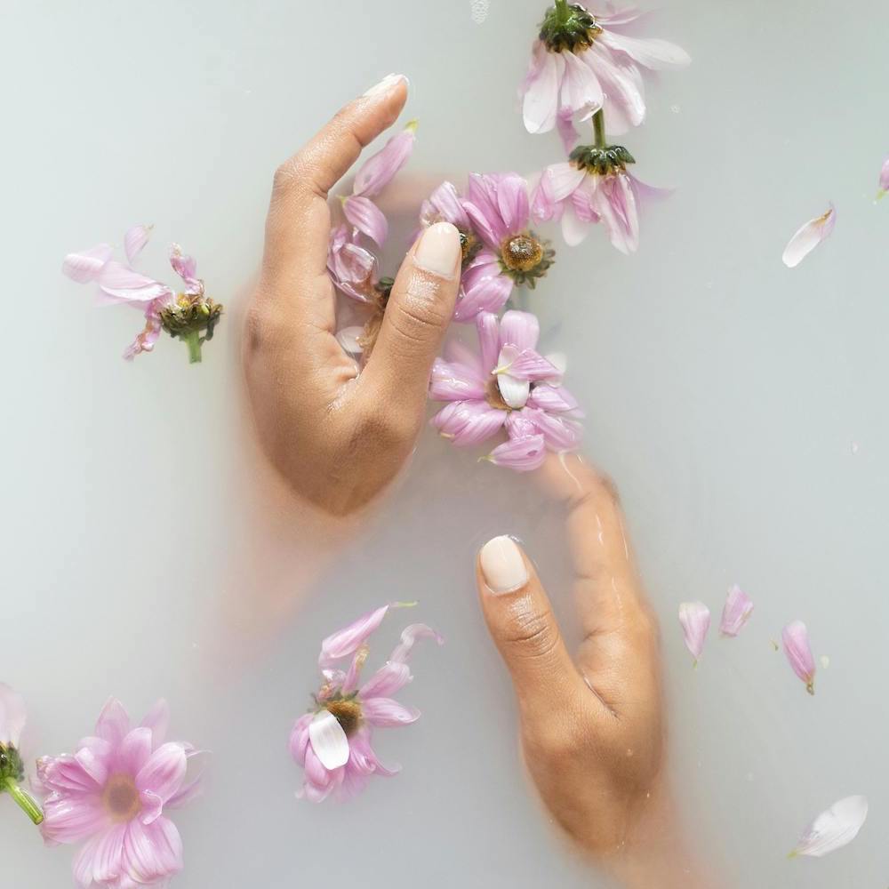 Luxury Russian Manicure Bali ritual in a tranquil environment