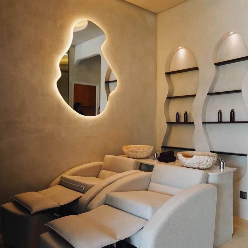 Relaxing treatment room at Solve Sana Bali for traditional Head Spa rituals
