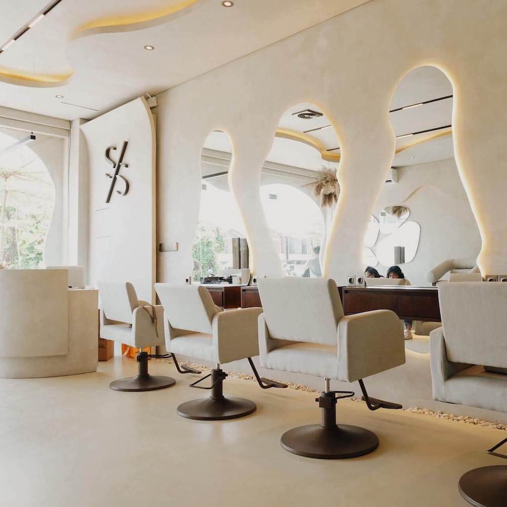 Professional hair care standards and styling technology at Solve Sana Bali